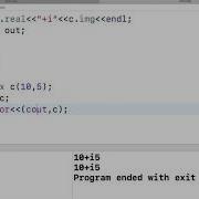 147 Demo Insertion Operator Overloading