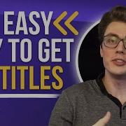 How To Download Subtitle Files From ANY Website