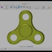 Design Of Fidget Spinner In Fusion 360 Fusion 360 3D Modelling Tutorial