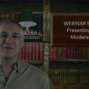 Webinar Basics Presenting And Moderating