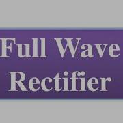 Rectifiers Using IC 741