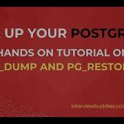 Backup And Restore PostgreSQL Database Pg Dump And Pg Restore Explained
