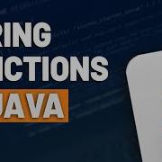 String Functions In Java InternshalaTrainingsTalkies