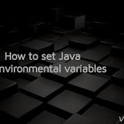 How To Set Java In Environmental Variables
