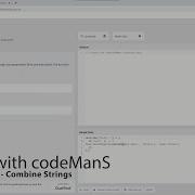 Codewars 8 Kyu Grasshopper Combine Strings JavaScript