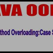 Java Tutorials Java OOPS Method Overloading Case Study 1 By Durga Sir