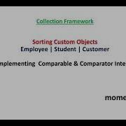How To Sort Custom Objects Collection Framework