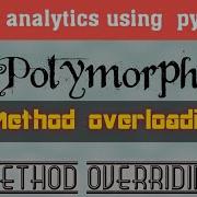 Polymorphism In Python Hindi Urdu