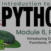 Python Spring 2025 Module 6 9 Intro To Custom Functions Part 2