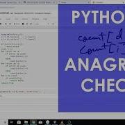 Anagram Checker Python 3