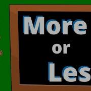 Learning More And Less Fun Math For Preschool Kindergarten And All Kids
