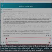 AI Assistance In Analytic Solver