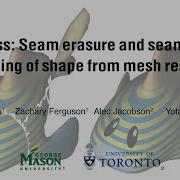 Seamless Seam Erasure And Seam Aware Decoupling Of Shape From Mesh Resolution SIGGRAPH Asia 2017