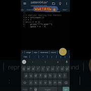 How Easy In Python To Print Amazing Star Pattern 04 Python Easy Coding Status Shorts Python