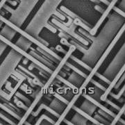 Zoom Into A Microchip