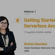 Webinar Getting Started With Serverless Architectures