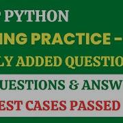 Coding Practice 9A Python CCBP 4 0 Newly Added Questions