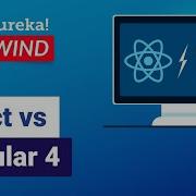 React Vs Angular 4 Angular 2 Vs React React Angular ReactJS Training Edureka Rewind 5