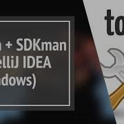 Windows Bash SDKman в IDEA