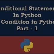 If Condition In Python Part 1