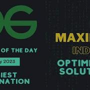 Maximum Index Geeks For Geeks POTD 3 July 2023 C Optimized Solution