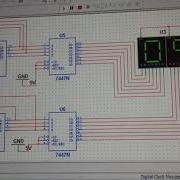 Multisim 60 Second Timer Digital Clock