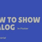 How To Show Dialog In Flutter Simple Dialog Flutter UI Tutorial