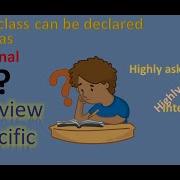 What Is Abstract Class And Can It Be Final Pradeep Nailwal