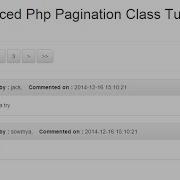 Advanced Php Pagination Class Tutorial Part 3 3