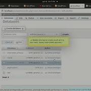 How To Delete Phpmyadmin Database