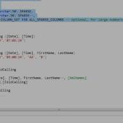 TSQL Sparse Columns
