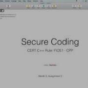 IIITD Secure Coding C Rule FIO51CPP