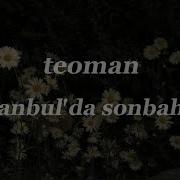 Teoman Istanbul Da Sonbahar Lyrics
