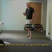 Kinect Controlling ARDrone Parrot Demo