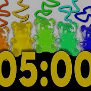 5 Minute Timer Rainbow Gummy Bear