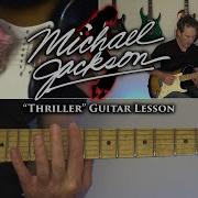 Michael Jackson Thriller Guitar Lesson