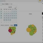 D3 Animated Bubble Chart