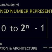 Unsigned Number Representation Cyber Ocean Academy