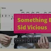 Sid Vicious Something Else Guitar Cover With Tab