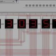Digital Clock By Multisim