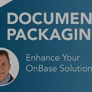 Создайте единый PDF файл в OnBase с помощью функции упаковки документов
