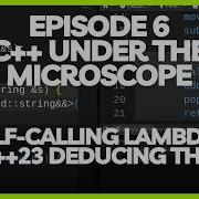 Self Calling Lambdas C 23 Deducing This