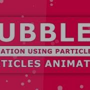 Bubbles Animation Using Particles Js How To Use Particles Js Background Particles Animation