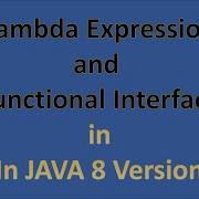 What Is Lambda Expression And Functional Interface Java 8 Features JAVA 8 New Features Part 2