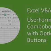 Excel VBA UserForm Combobox With Option Buttons
