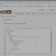 January Challenge 2021 Division 3 Coding Competition CodeChef Google Chrome 2021 01 04 14 43 07