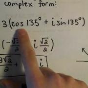 Complex Numbers Convert From Polar To Complex Form Ex 1