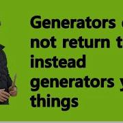 Intermediate Python P 9 Writing Generators