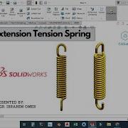 Пружина растяжения Как создать пружины в SolidWorks Пружины растяжения SolidWorks CADable