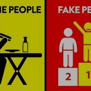 8 Differences Between Genuine Fake People